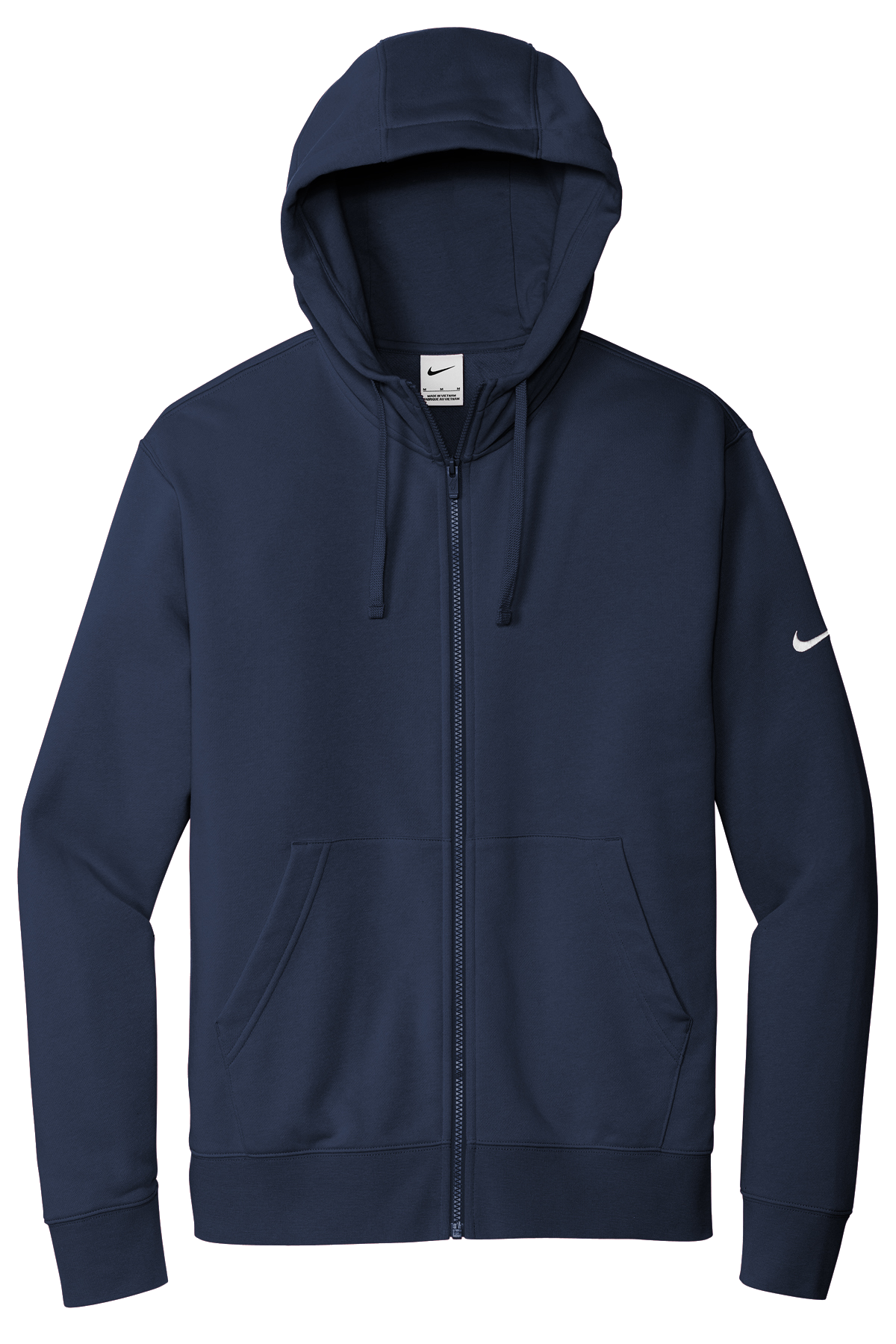 Nike Club Fleece Sleeve Swoosh Full-Zip Hoodie