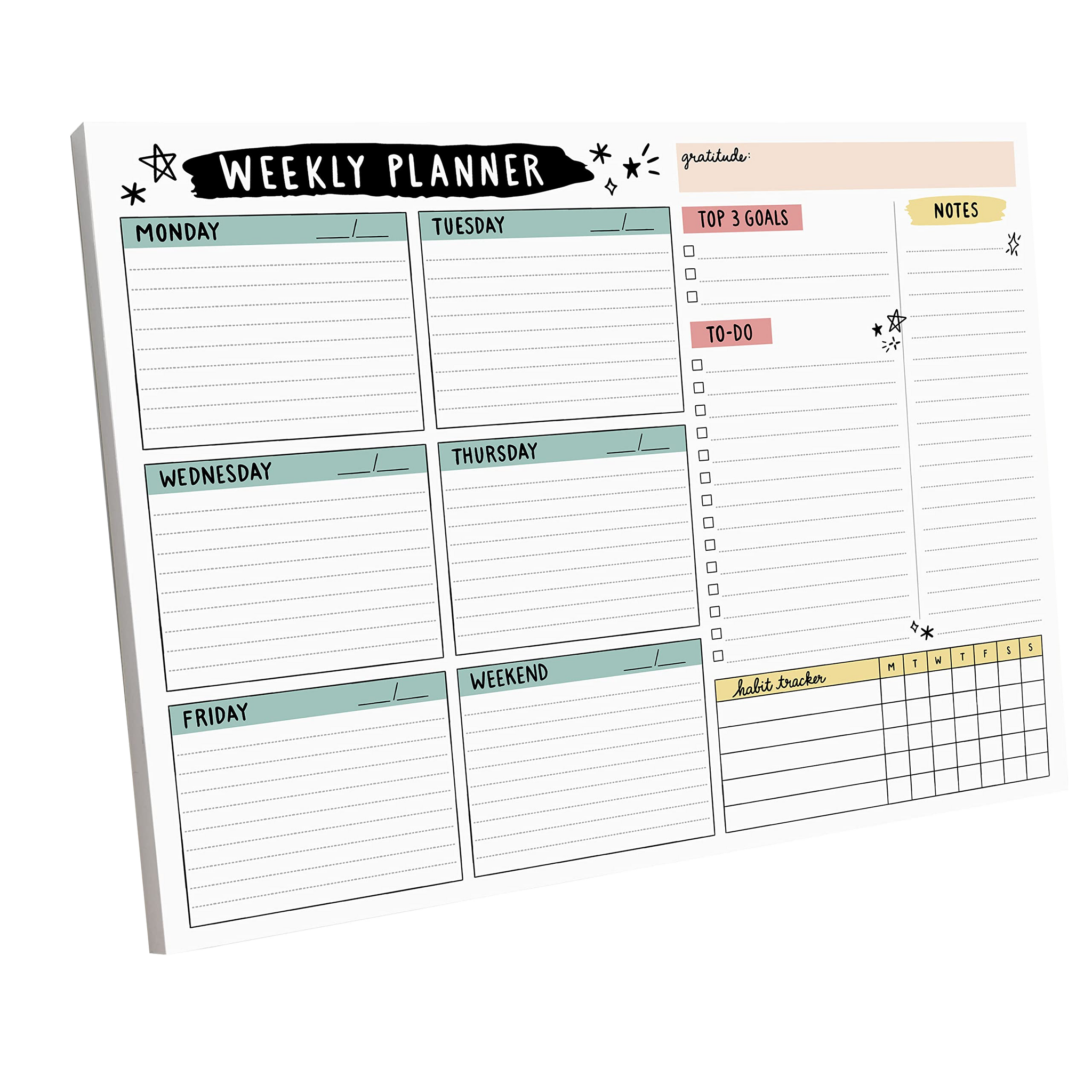 Full Color Note Pads - 8.5" x 11" - 50 Sheets