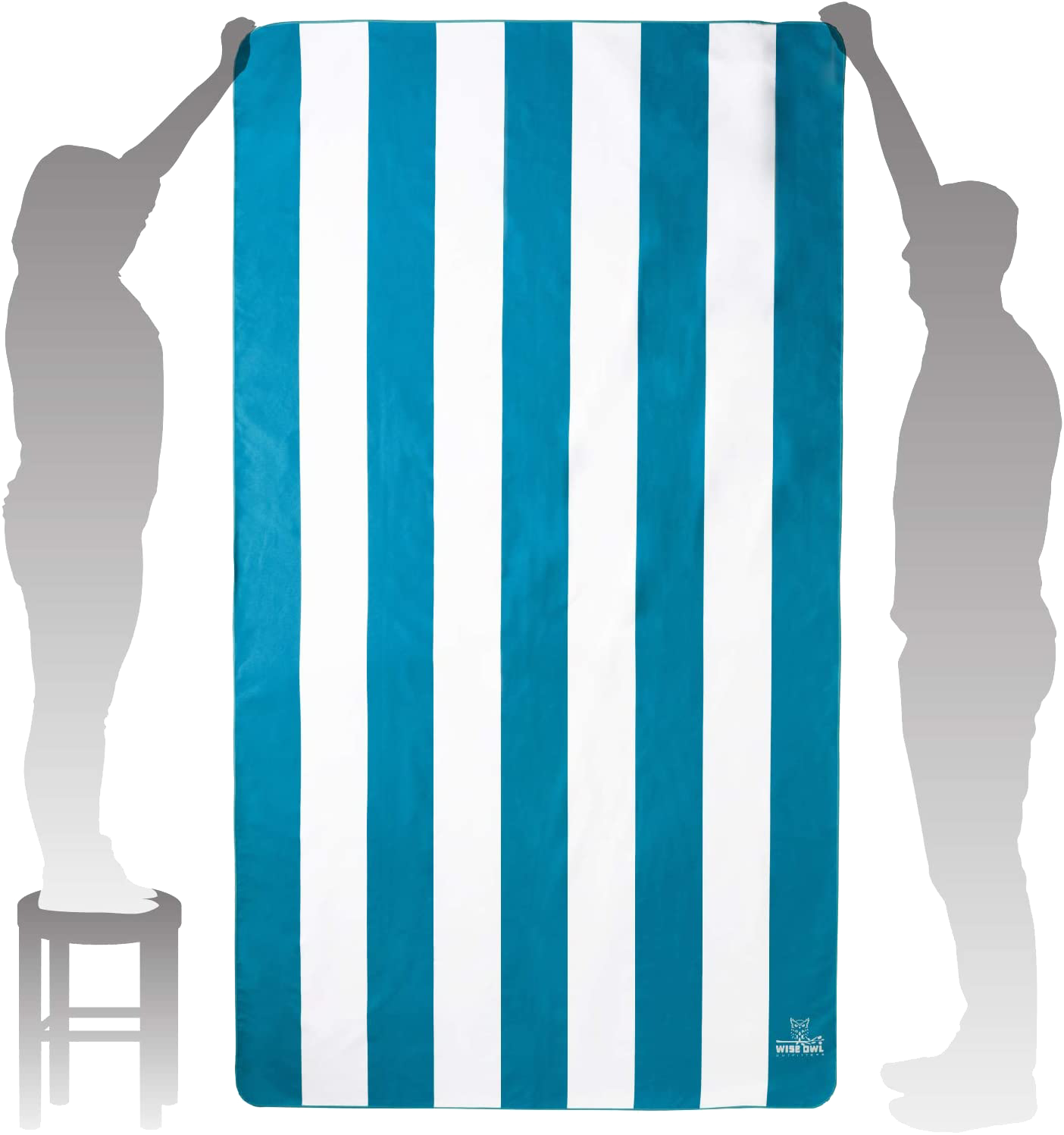 84" x 48" Quick Dry Microfiber Beach Towel