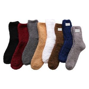 Fuzzy Footie Tread Socks