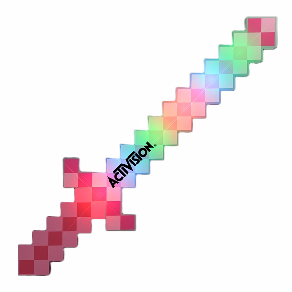 LED 8-Bit Pixel Sword