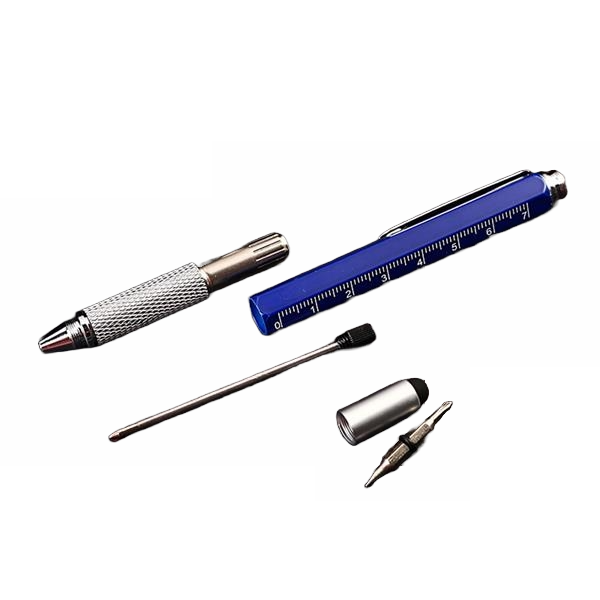 6 in 1 Multifunctional Ballpoint Pen Tech Tool Stylus Design
