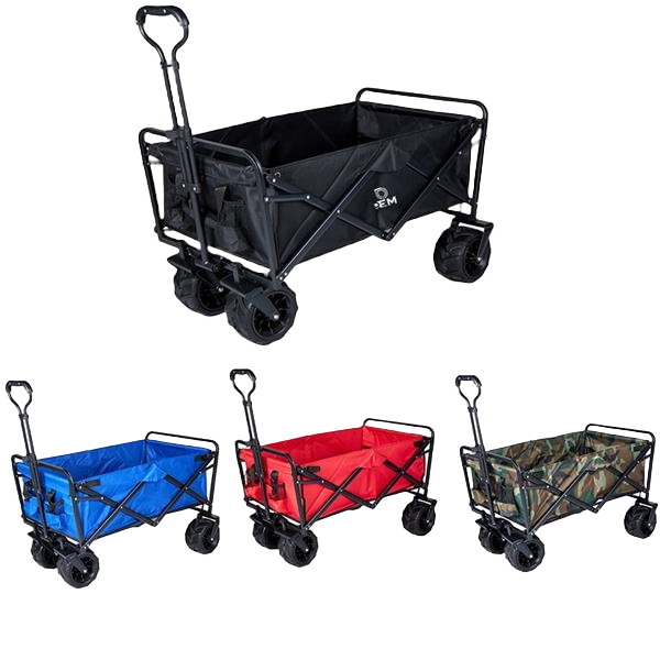 Outdoor Beach Camping Collapsible Folding Cart Wagon