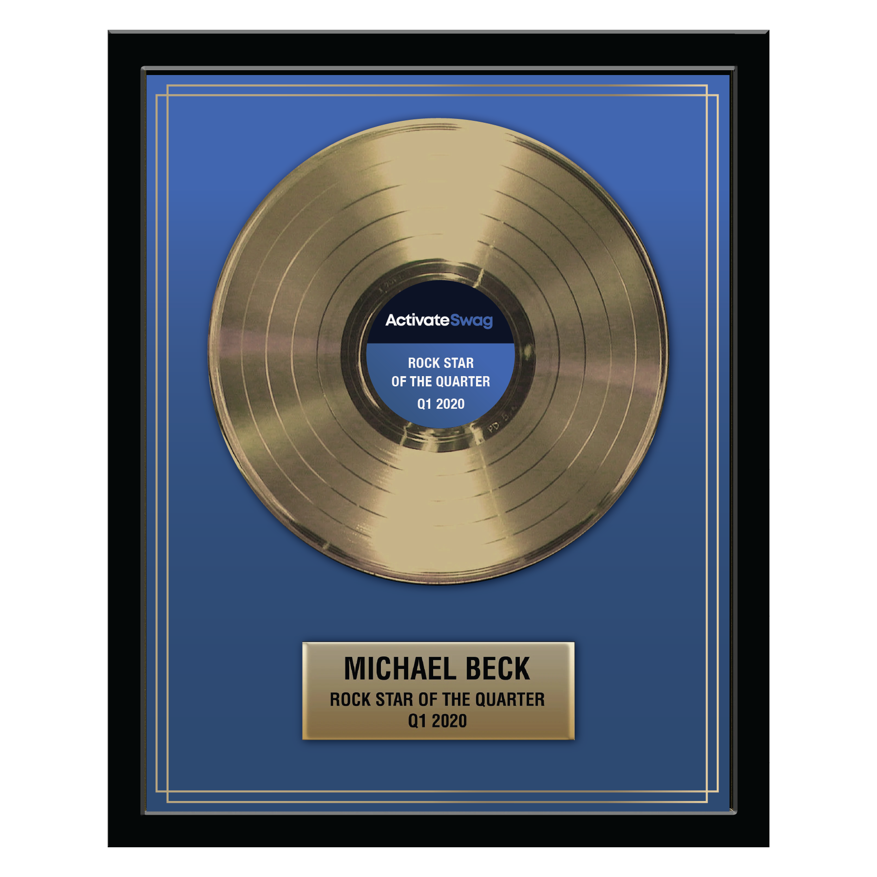 Deluxe Record Award-Platinum