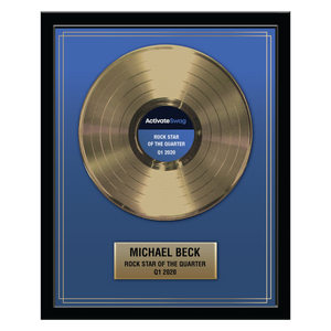 Deluxe Record Award-Platinum