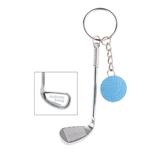 Golf Clubs Keychain