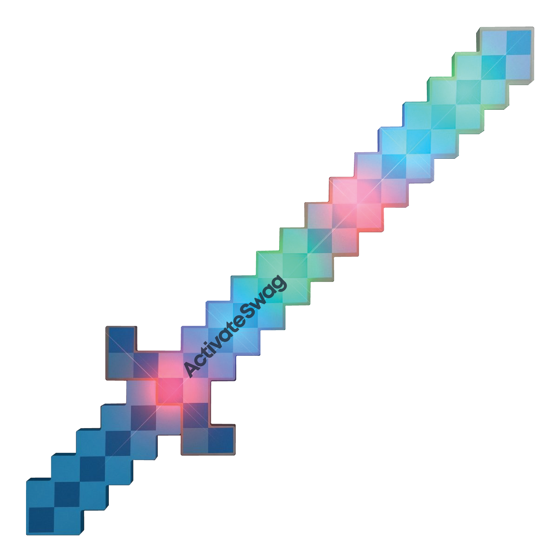 LED 8-Bit Pixel Sword