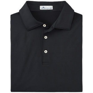 Peter Millar Men's Solid Performance Polo - Self Collar