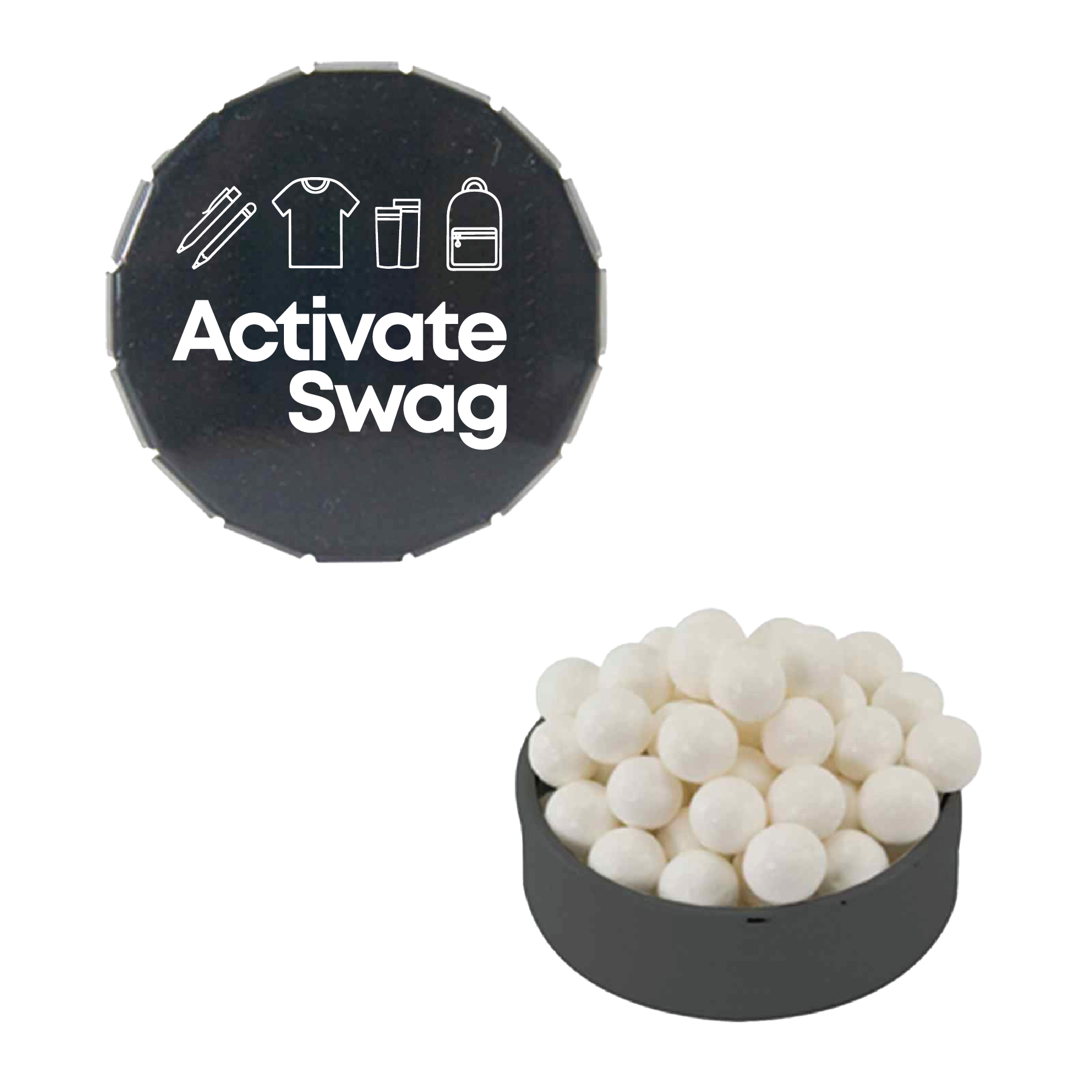 Snap Top Tin