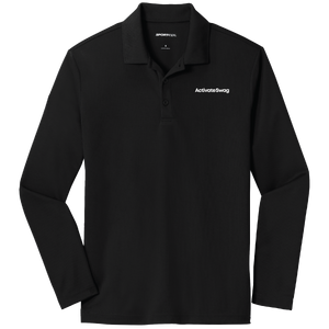 Sport-Tek  PosiCharge  RacerMesh  Long Sleeve Polo