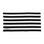 30" x 60" Microfiber Cabana Stripe Beach Towel