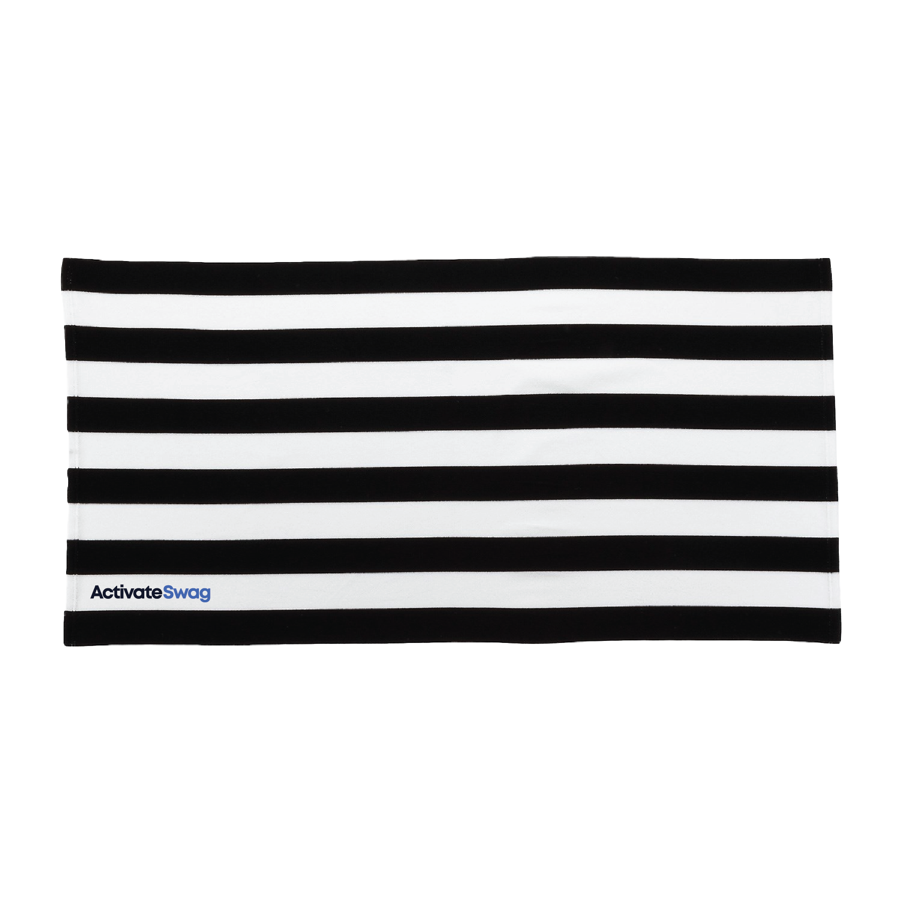 30" x 60" Microfiber Cabana Stripe Beach Towel