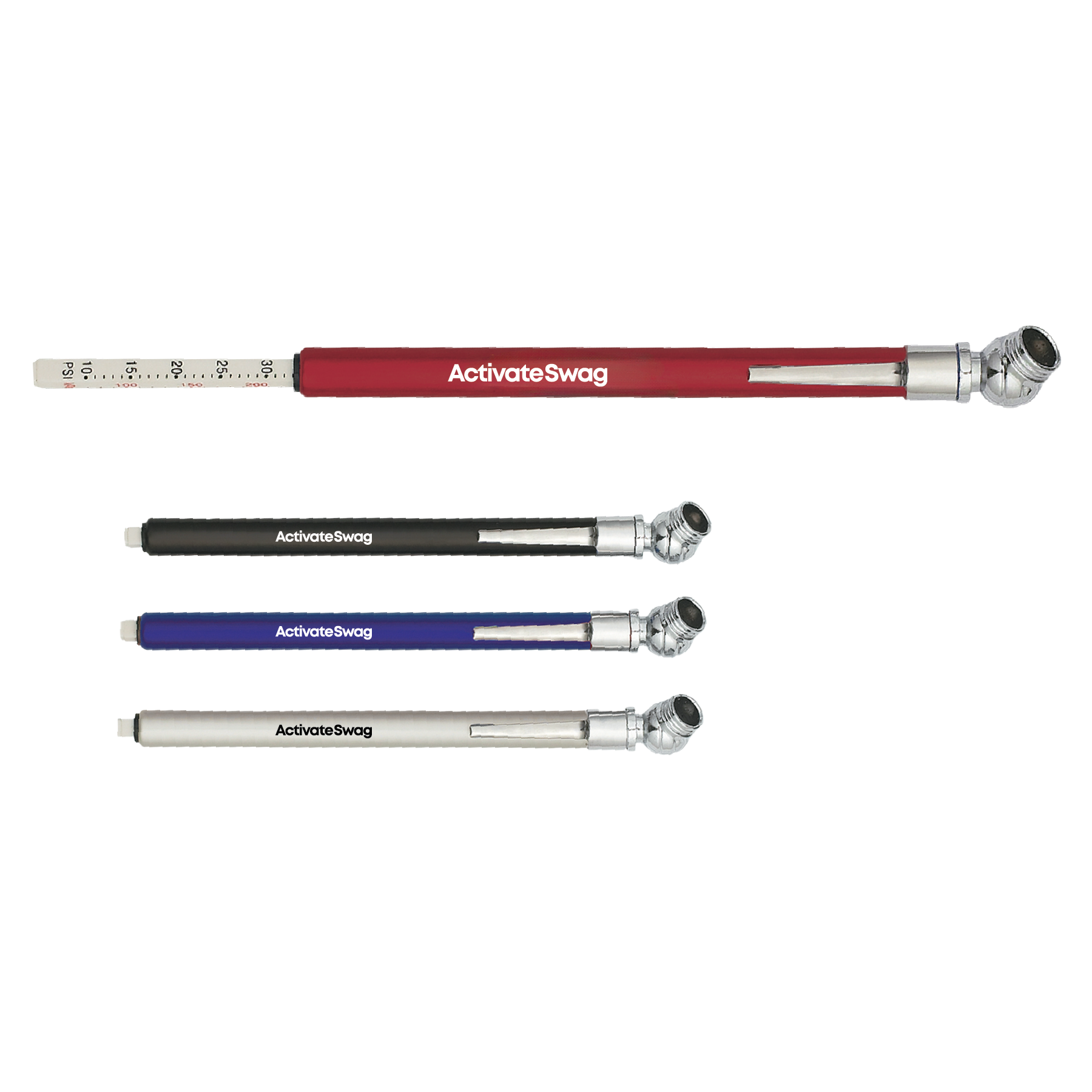 Tire Gauge with Clip