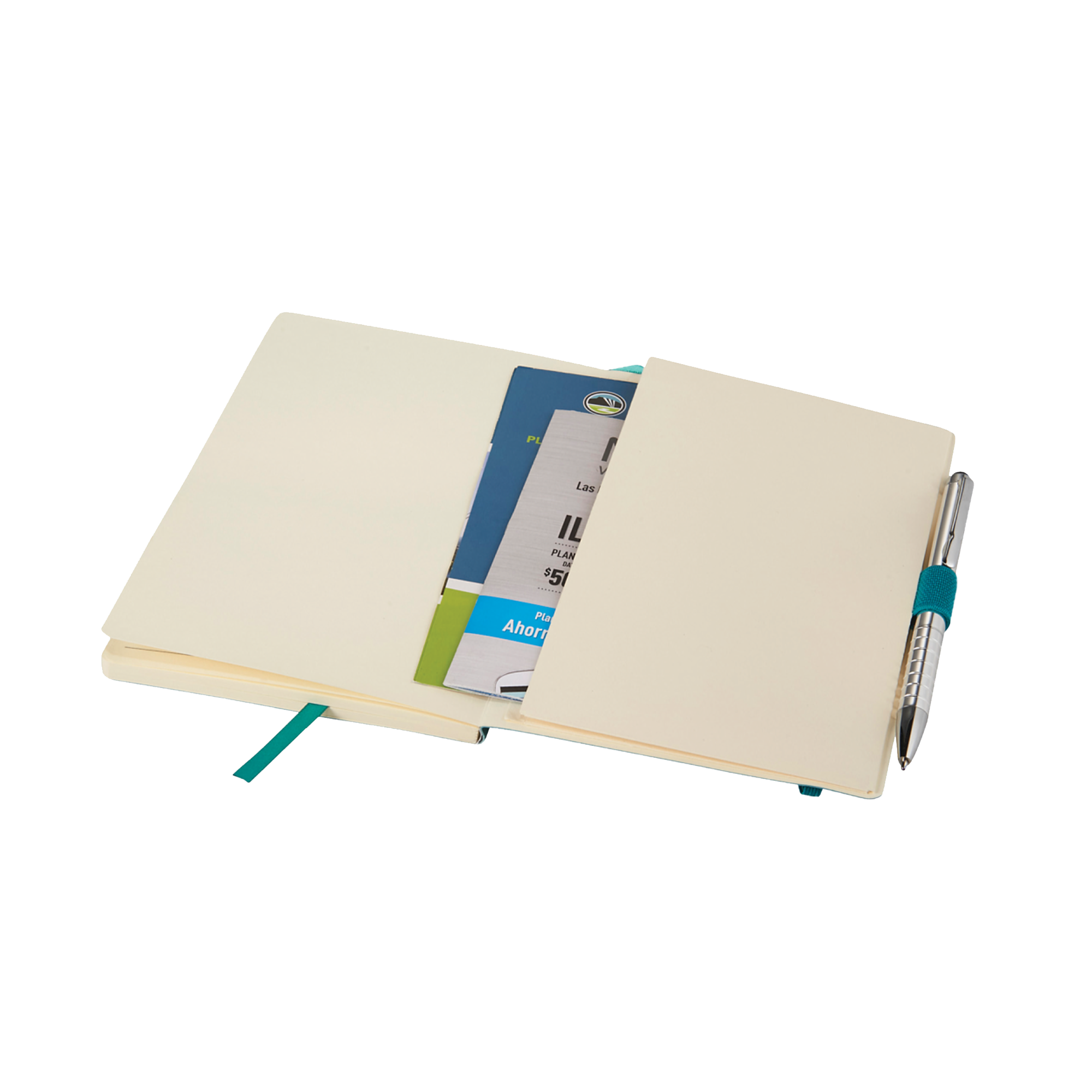 5" x 7" Revello Soft Bound JournalBook with Pen