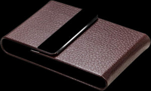 Magnetic Leather Card Hold Case