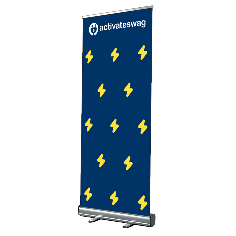 Popup Retractable Banners + Stand