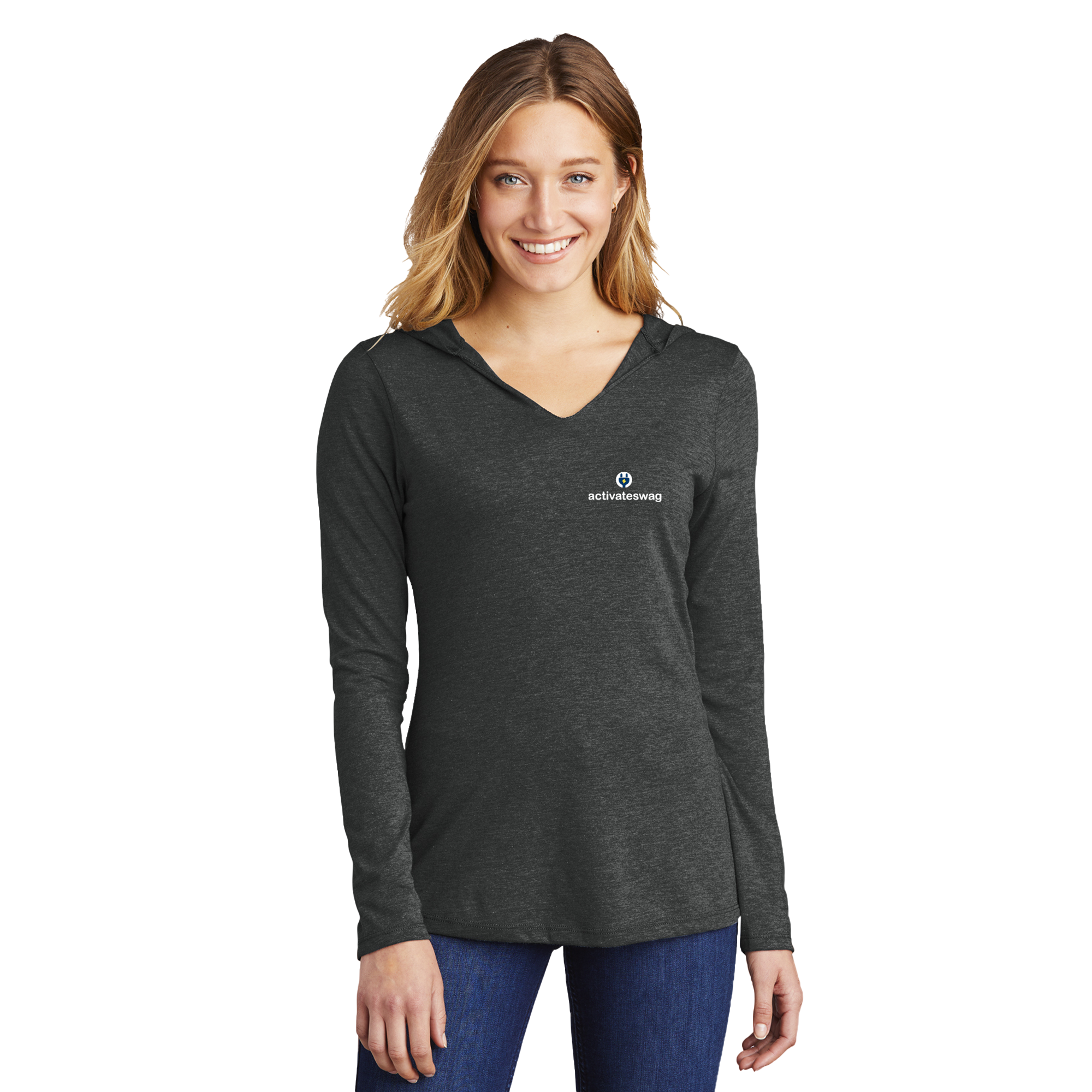 District Women’s Perfect Tri Long Sleeve Hoodie