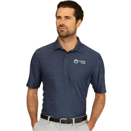 Greg Norman Heather Solid Polo