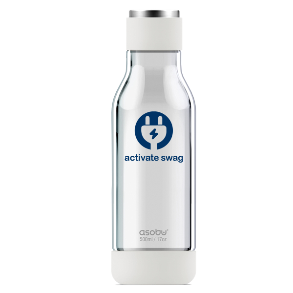 17 oz Inner Peace Glass Water Bottle