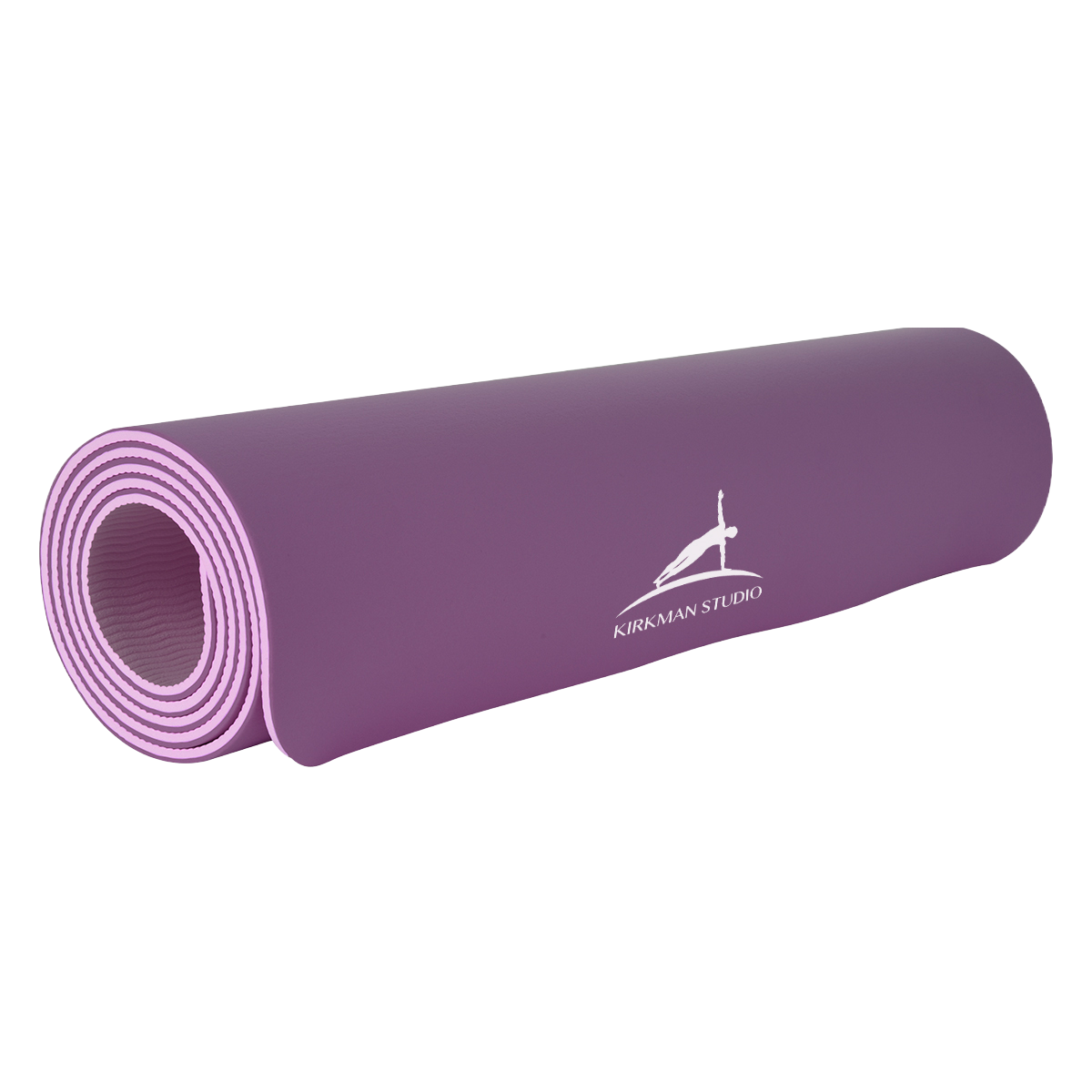 Two-Tone Double Layer Yoga Mat
