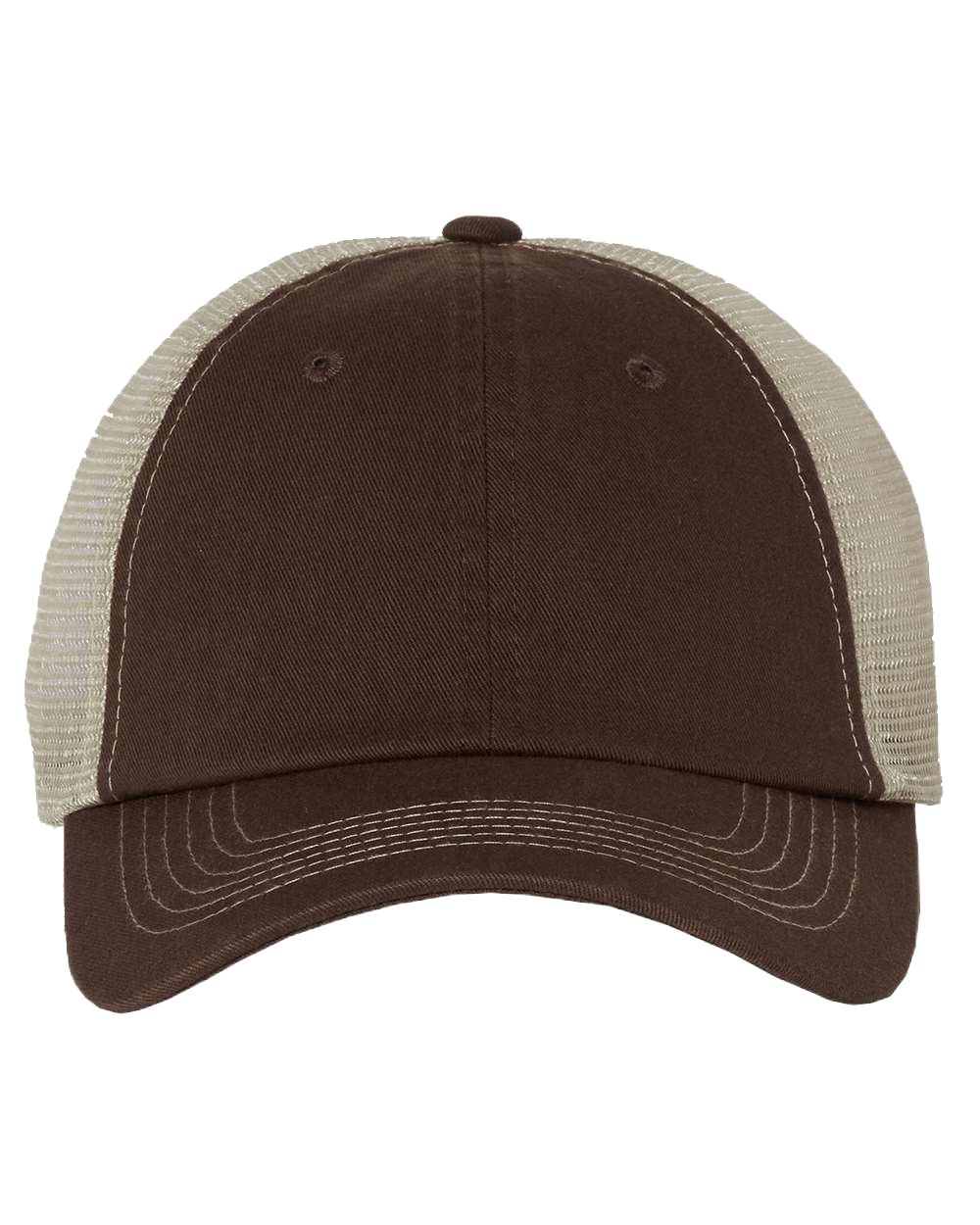 Sportsman Contrast-Stitch Mesh-Back Cap