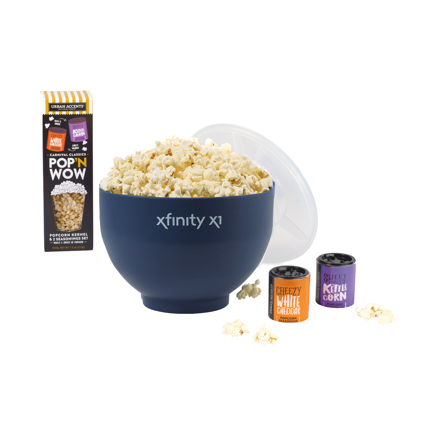 What's Pop'N Gourmet Popcorn Gift Set