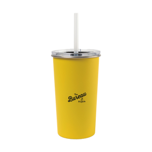 20 oz Classic Stainless Steel Tumbler with Straw